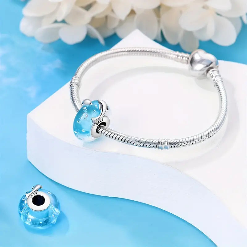 Abalorio Azul de Delfines
