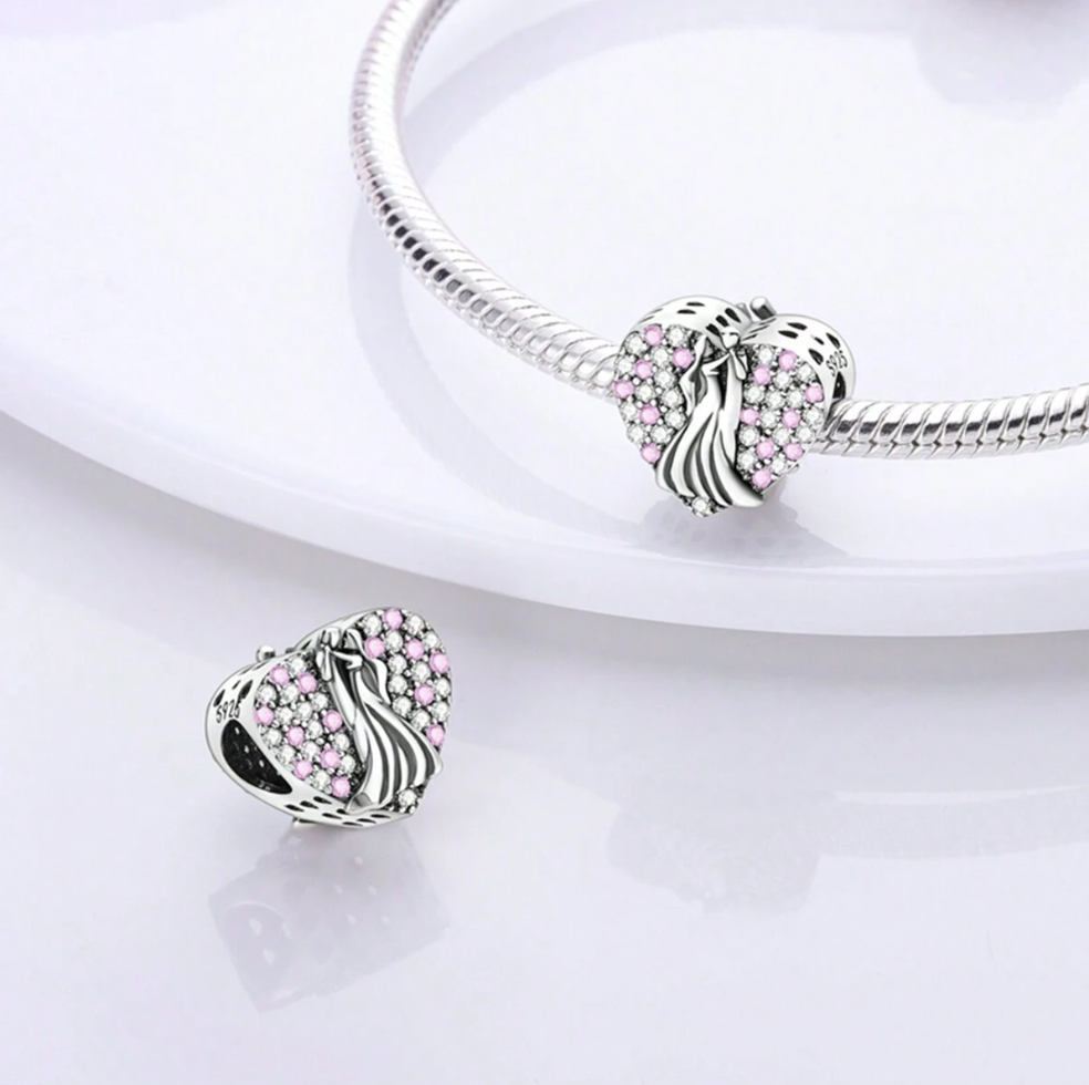 Corazón Diamantado "Boda"