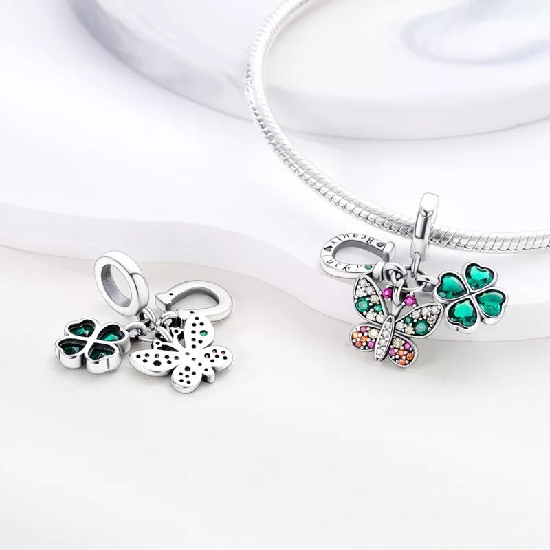 Mariposa, Trebol & Herradura "Beaty Lucky"