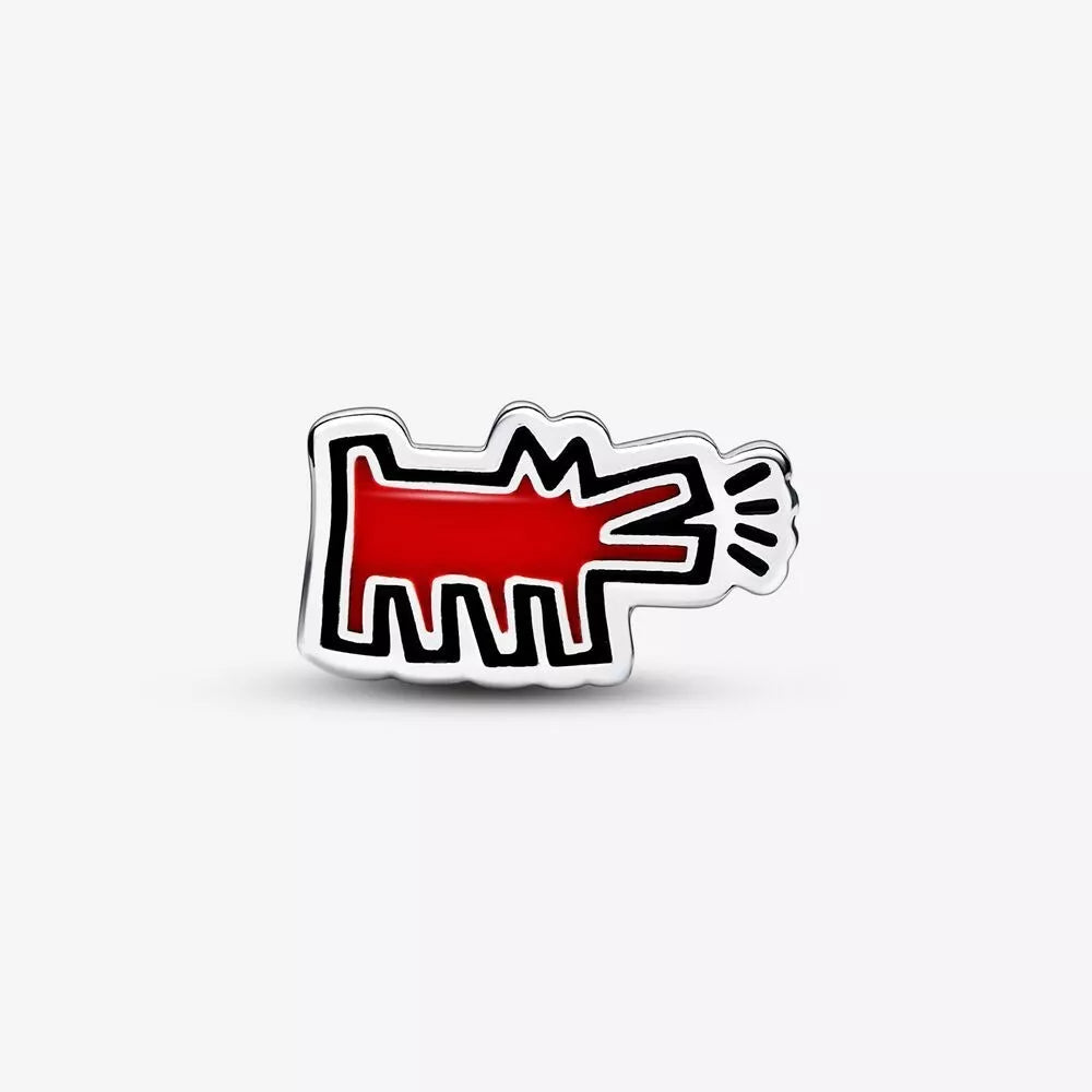 Perro Rojo de Keith Haring