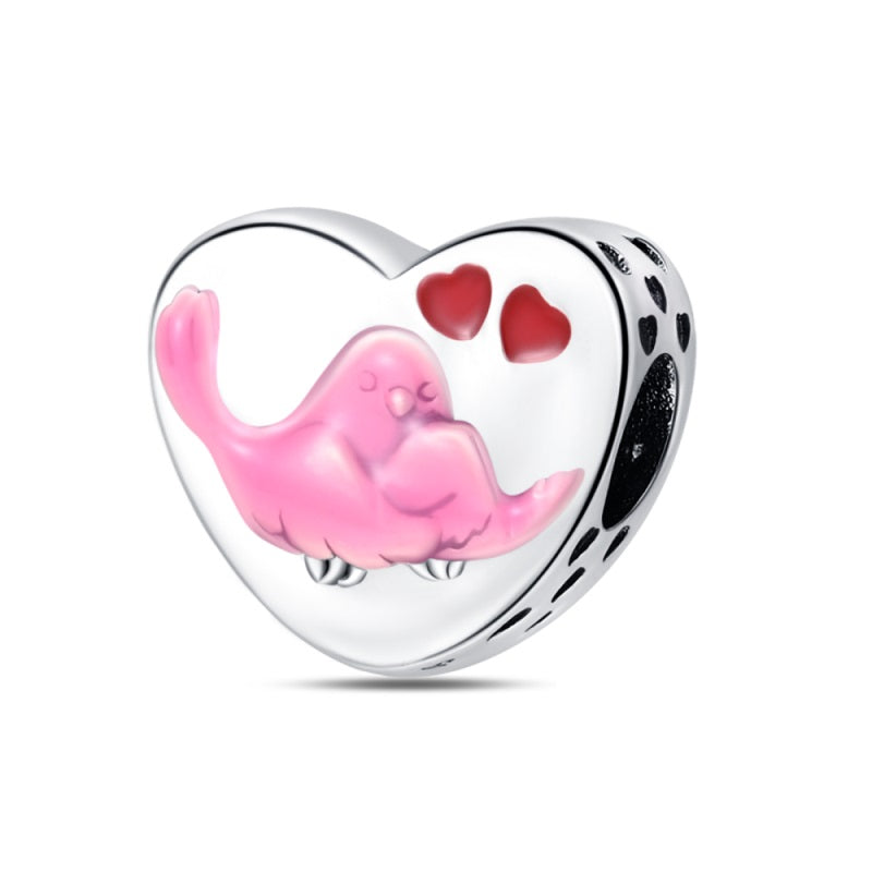 Corazón Familia de Aves