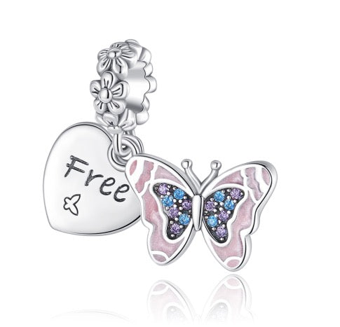 Corazón y Mariposa Libre