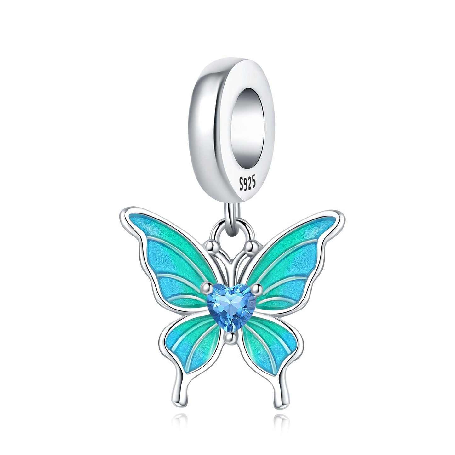 Mariposa Azul Turquesa