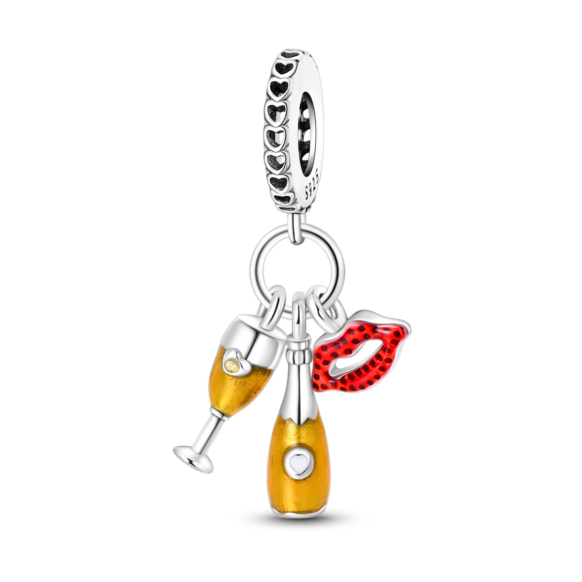 Copa y Botella de Champagne