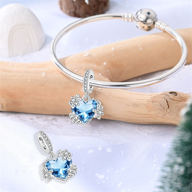 Corazon Azul & Flores