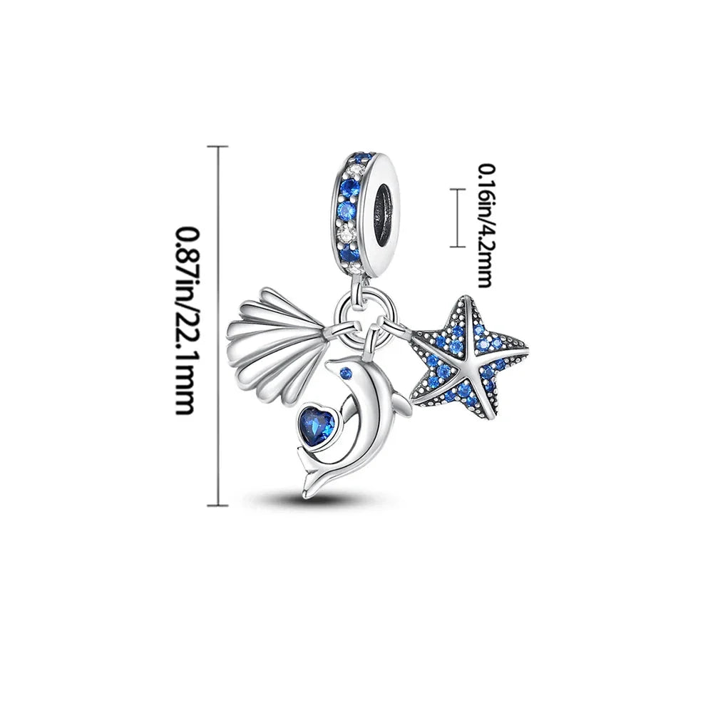 Concha de Mar, Delfin & Estrella de Mar