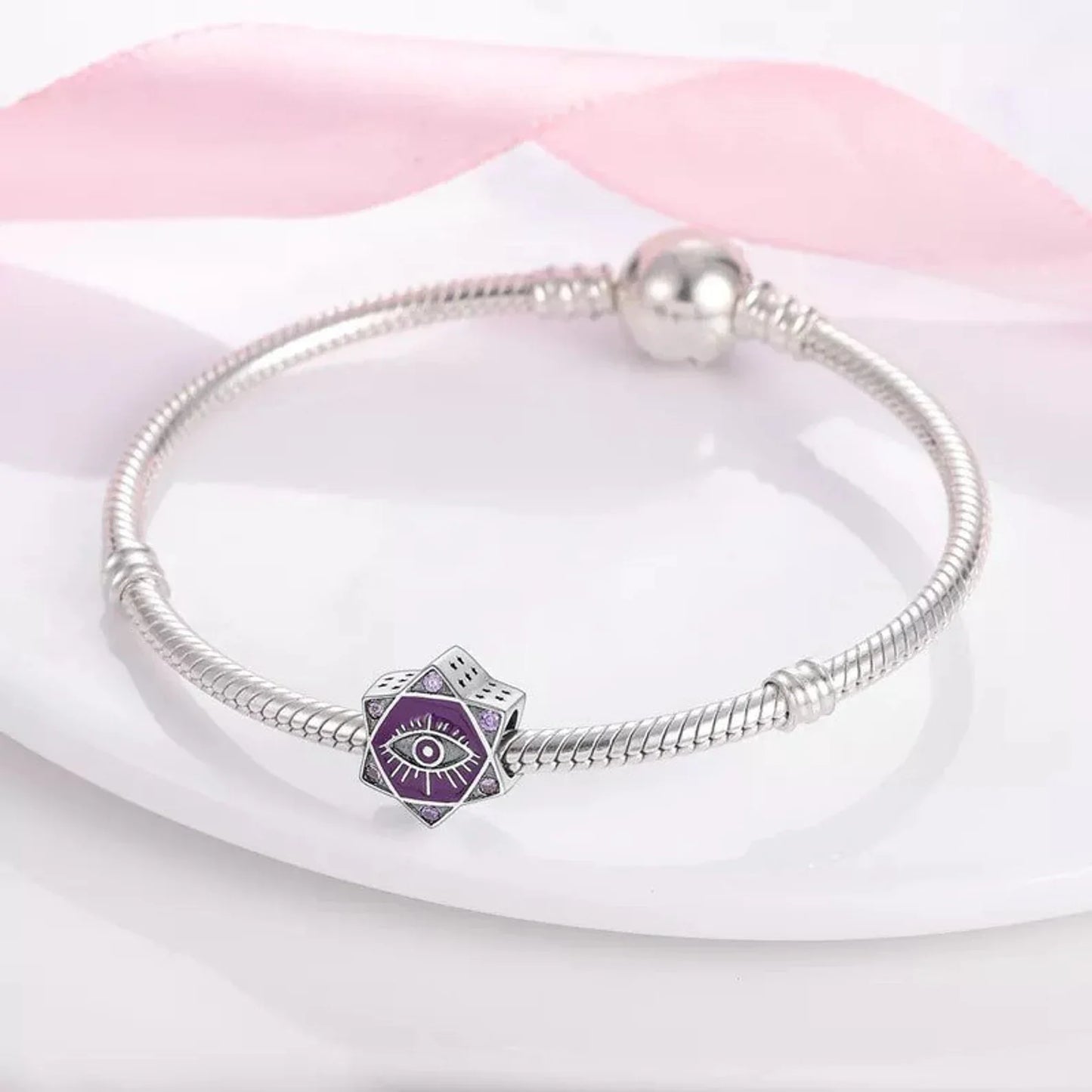 Estrella de Ojo Turco Morado