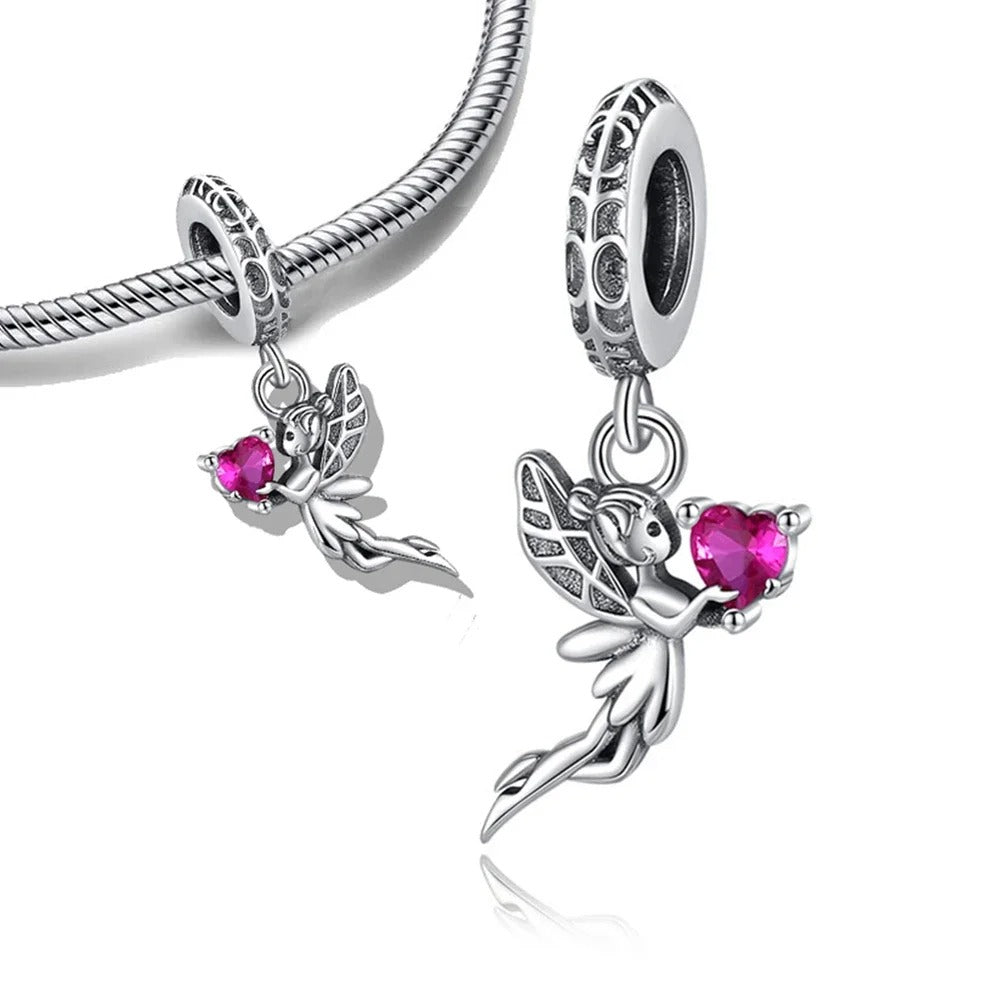 Hada y Corazón Rosa
