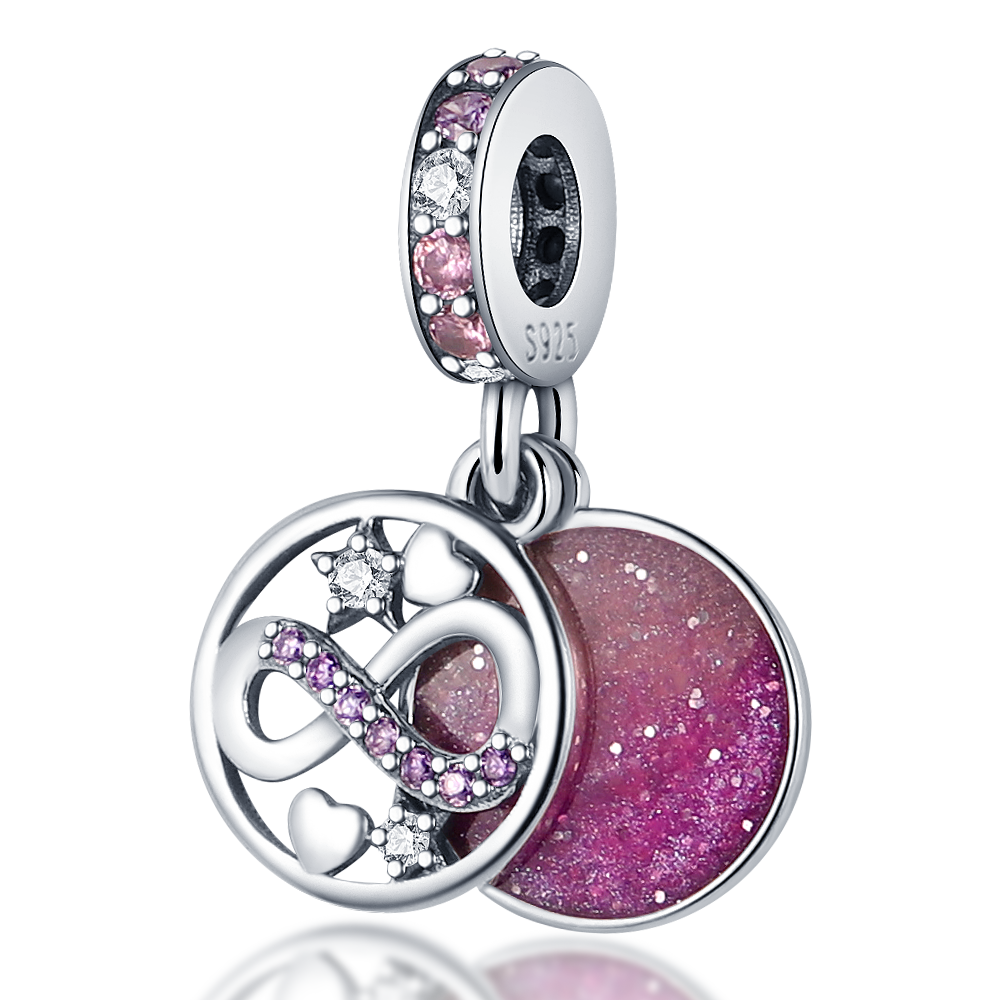 Infinito Rosa Estrellado