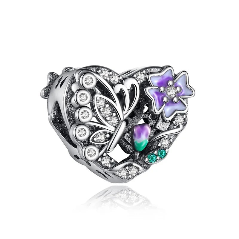 Corazón y Mariposa de Febrero