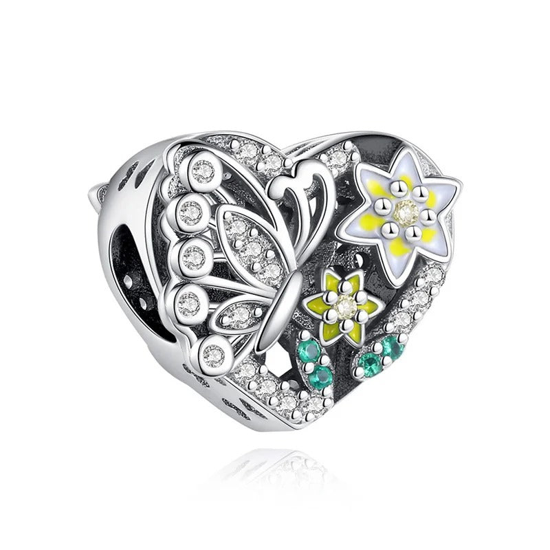Corazón y Mariposa de Marzo