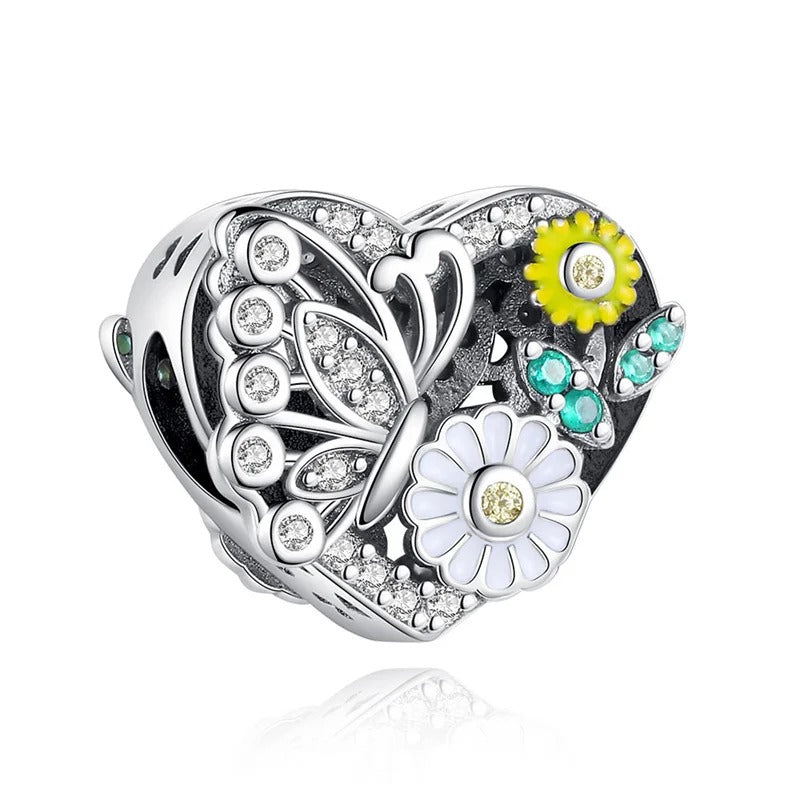 Corazón y Mariposa de Abril