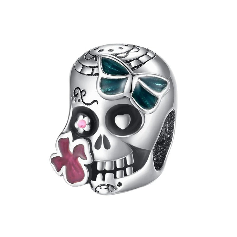 Calavera y Mariposa "Día de Muertos"
