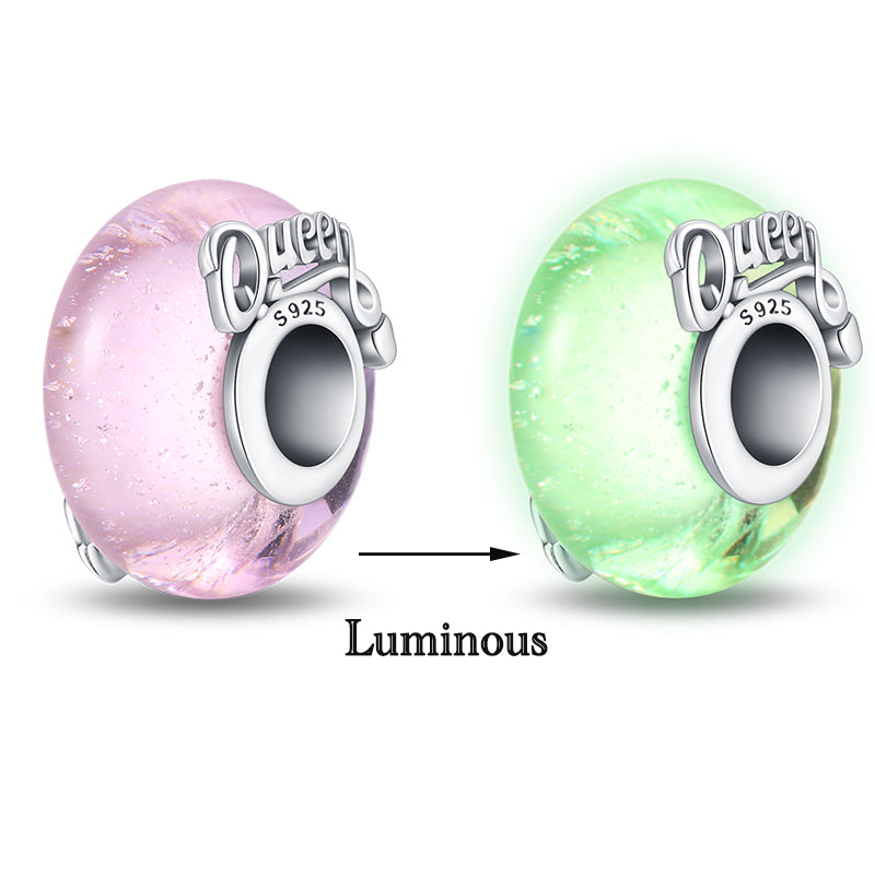 Abalorio de Queen Fluorescente