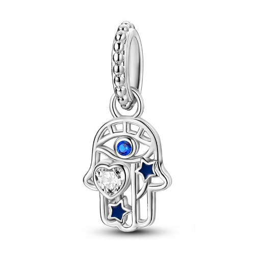 Hamsa, Corazón y Estrellas