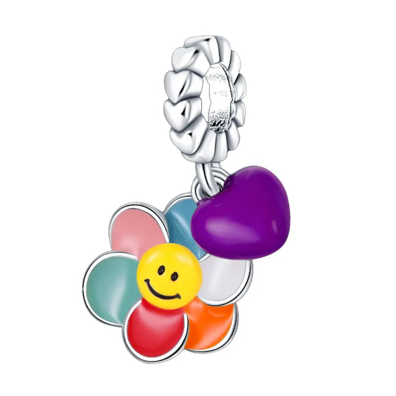 Flor Sonriente Fluorescente