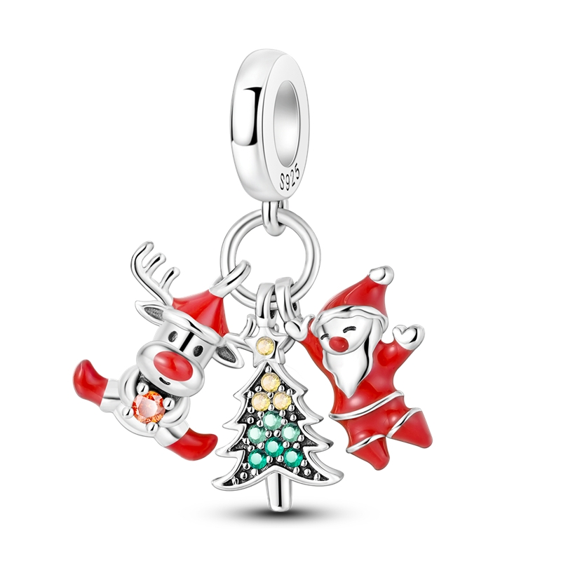 Reno, Árbol de Navidad y Santa Claus