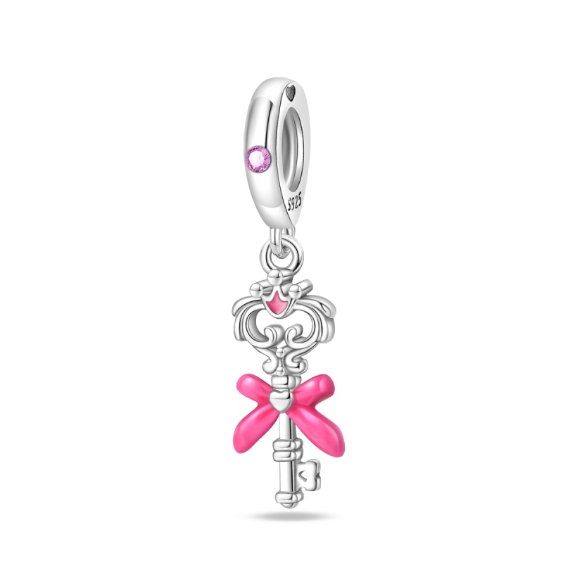 Llave de Moño Rosa