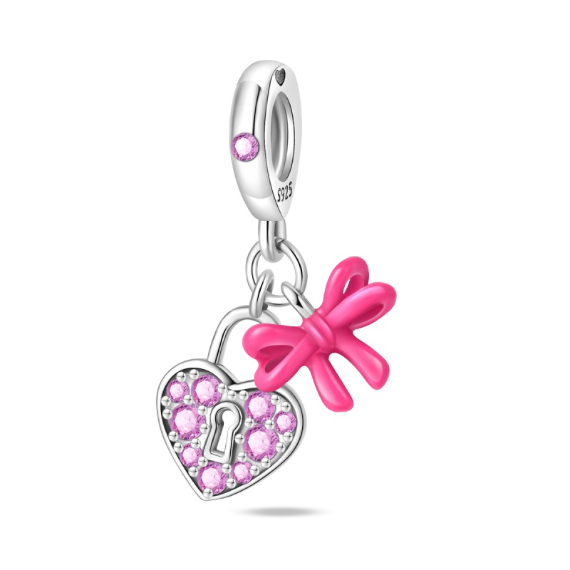 Corazón Secreto y Moño Rosa