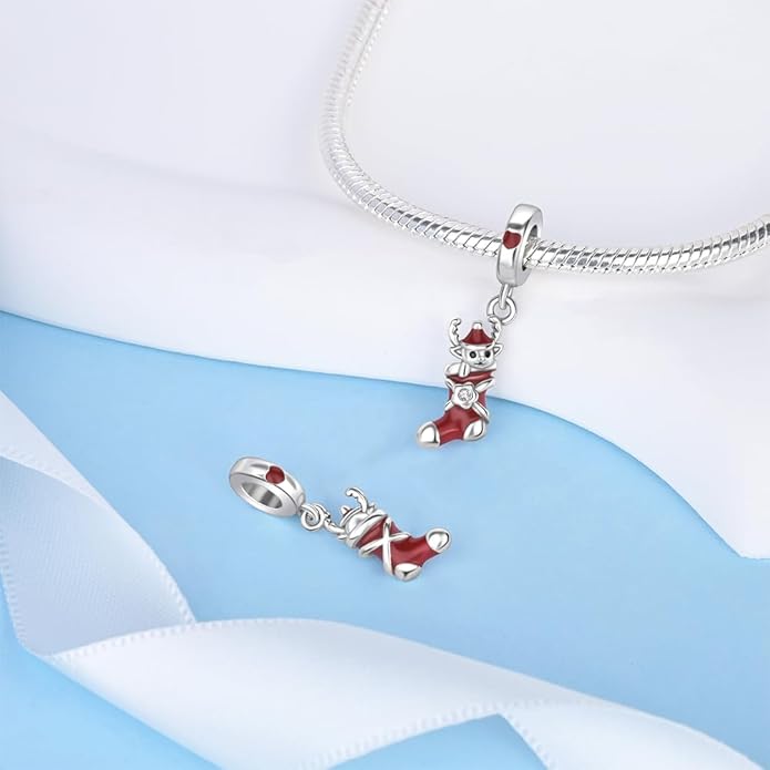 Calcetín Rojo de Navidad