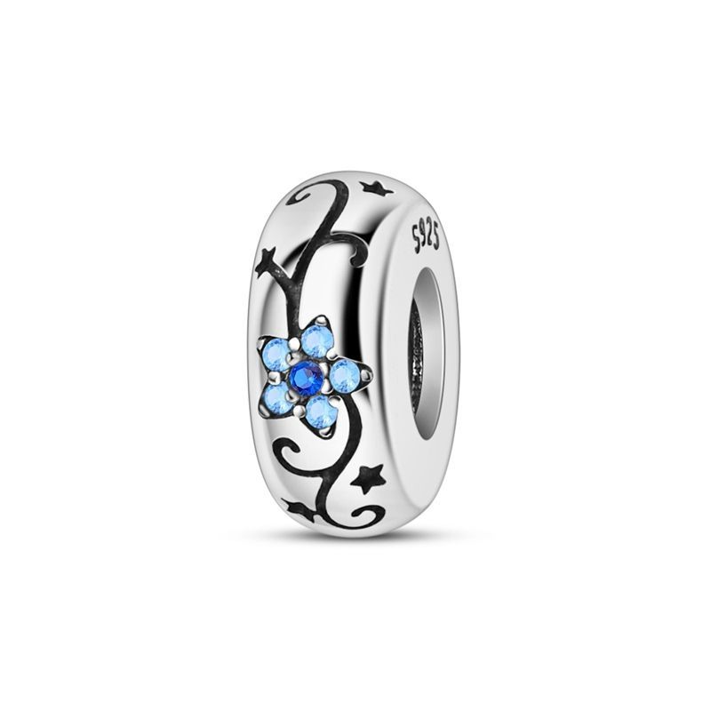 Abalorio de Flor Azul
