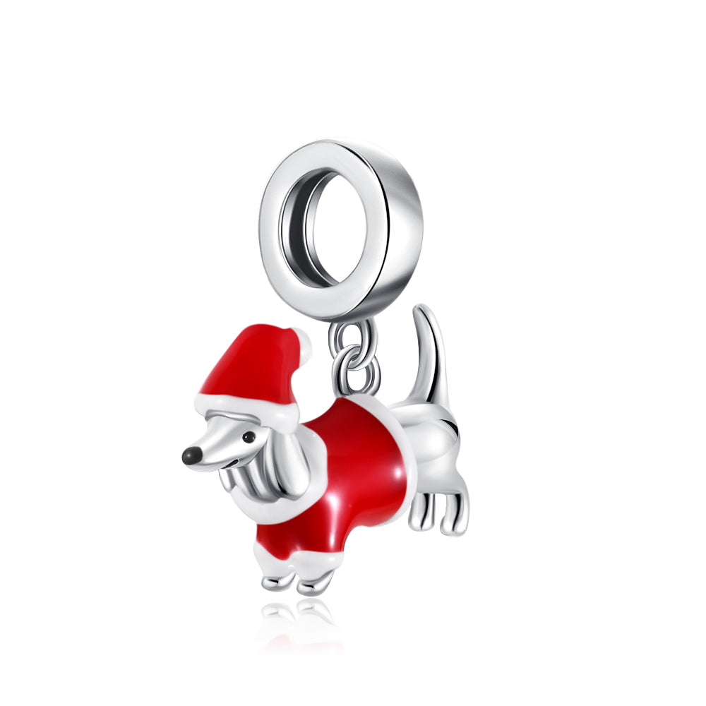 Perro Salchicha Navideño