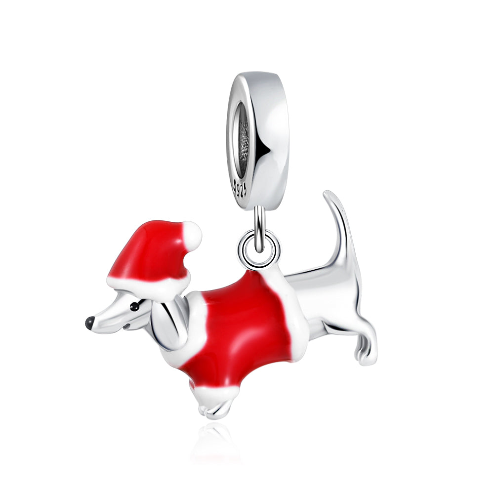 Perro Salchicha Navideño