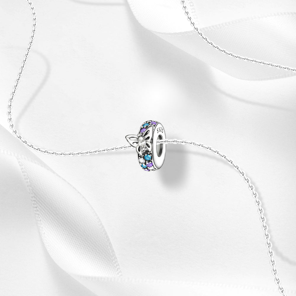 Mariposa & Piedras Multicolor