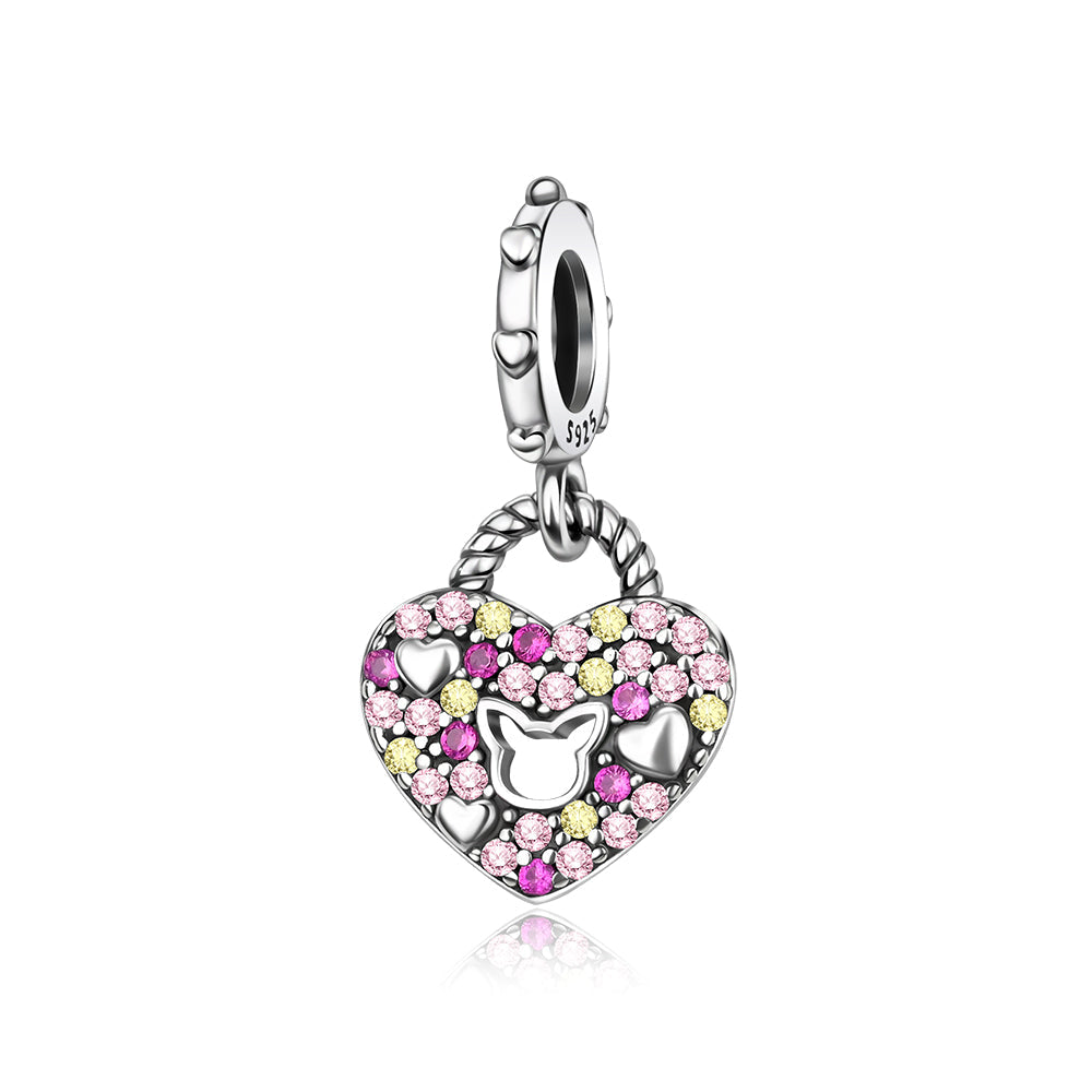 Corazon Rosa Diamantado