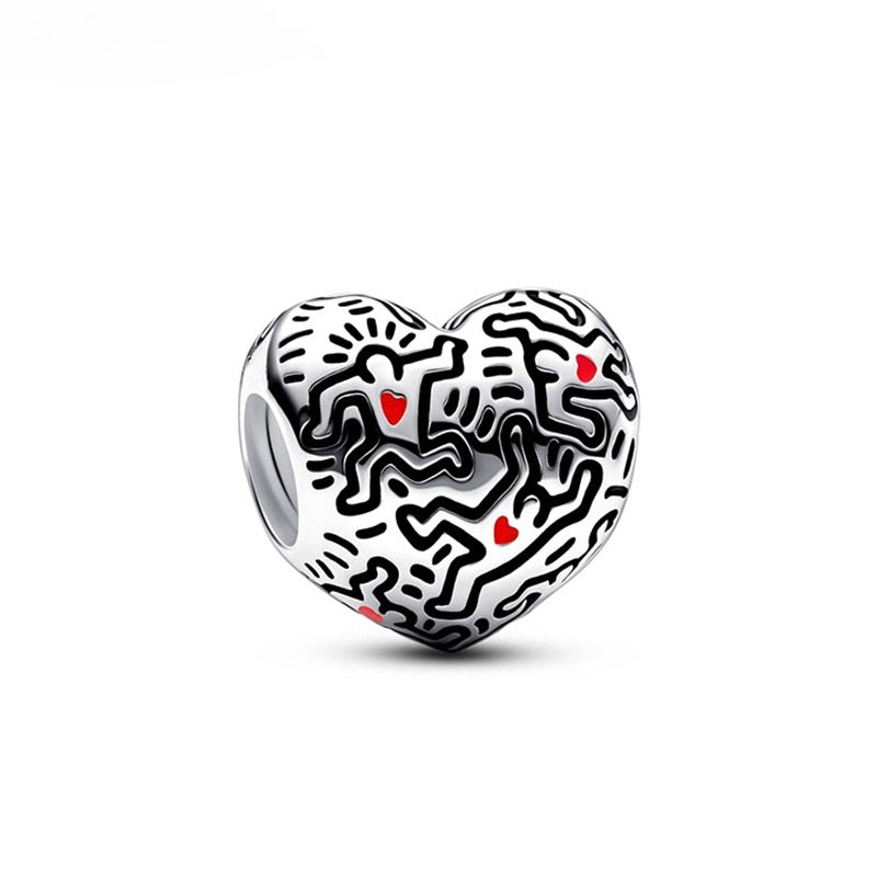 Corazones de Keith Haring
