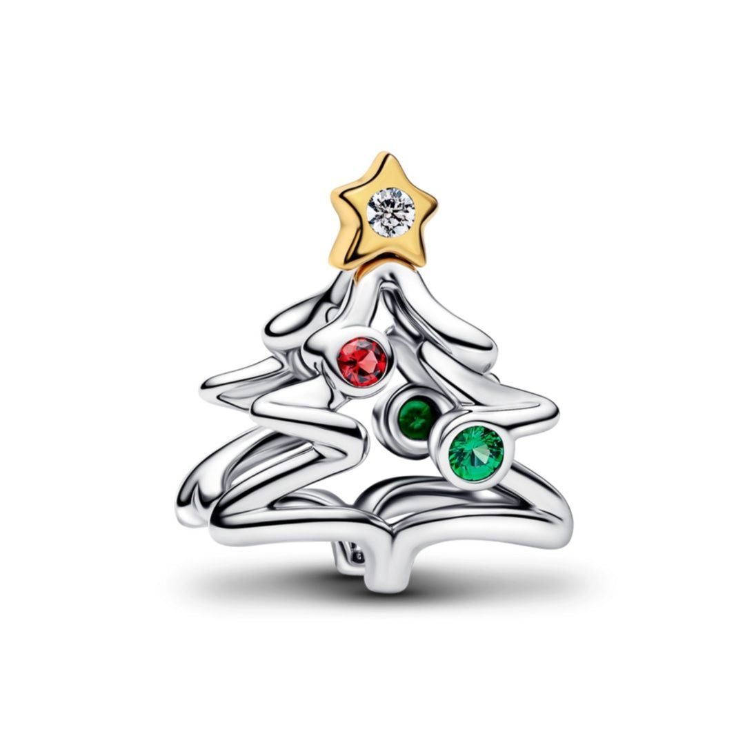 Arbol Navideño Plateado