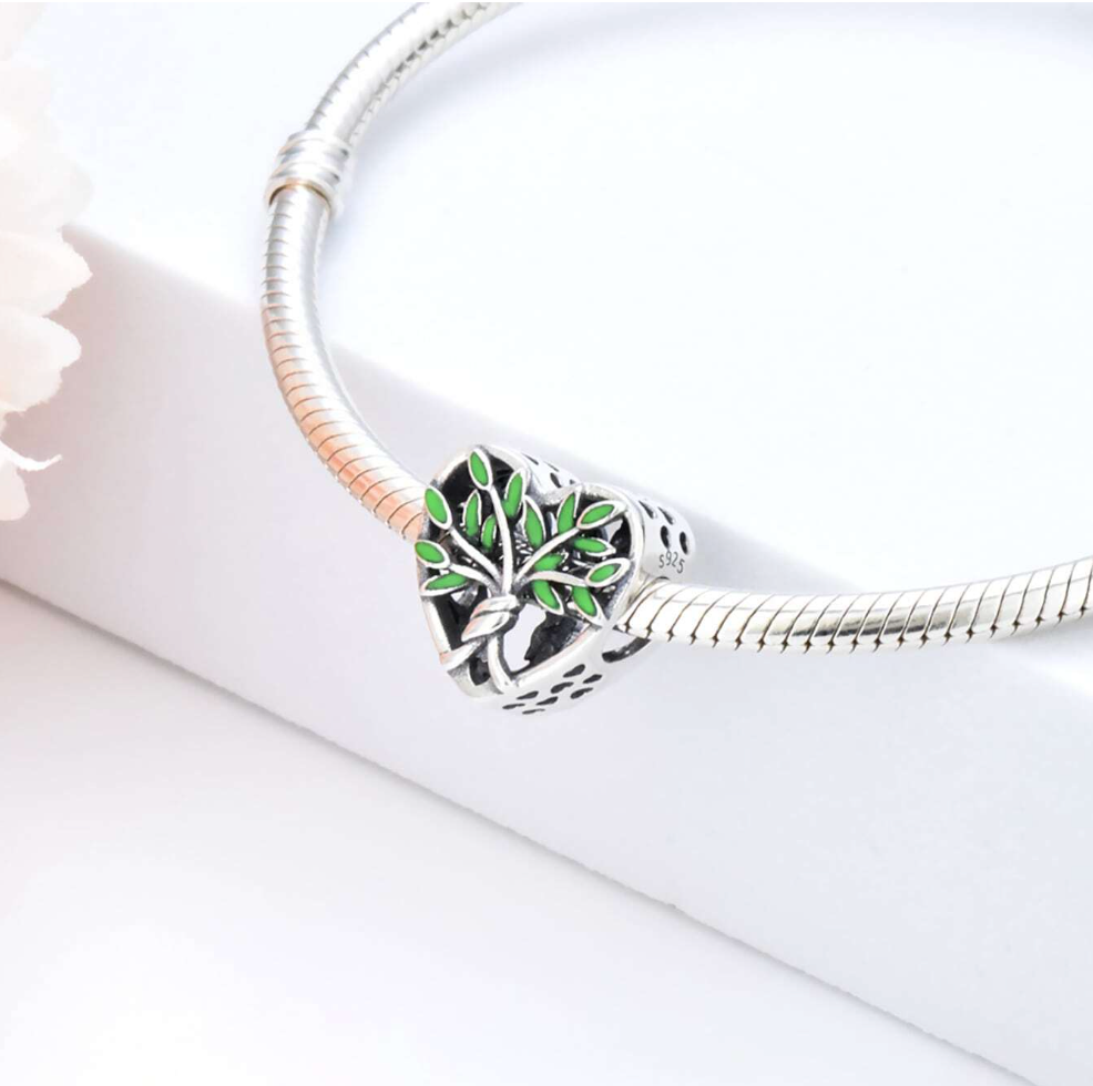 Corazon de Arbol Verde
