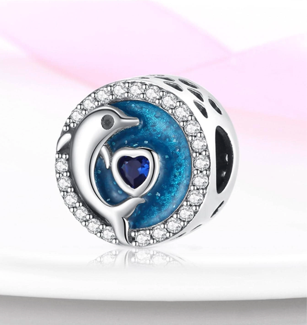 Delfin Corazon Azul