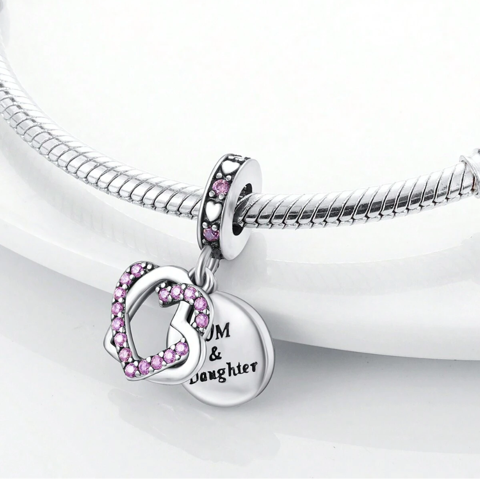 Doble Corazon "Mom & Daughter"