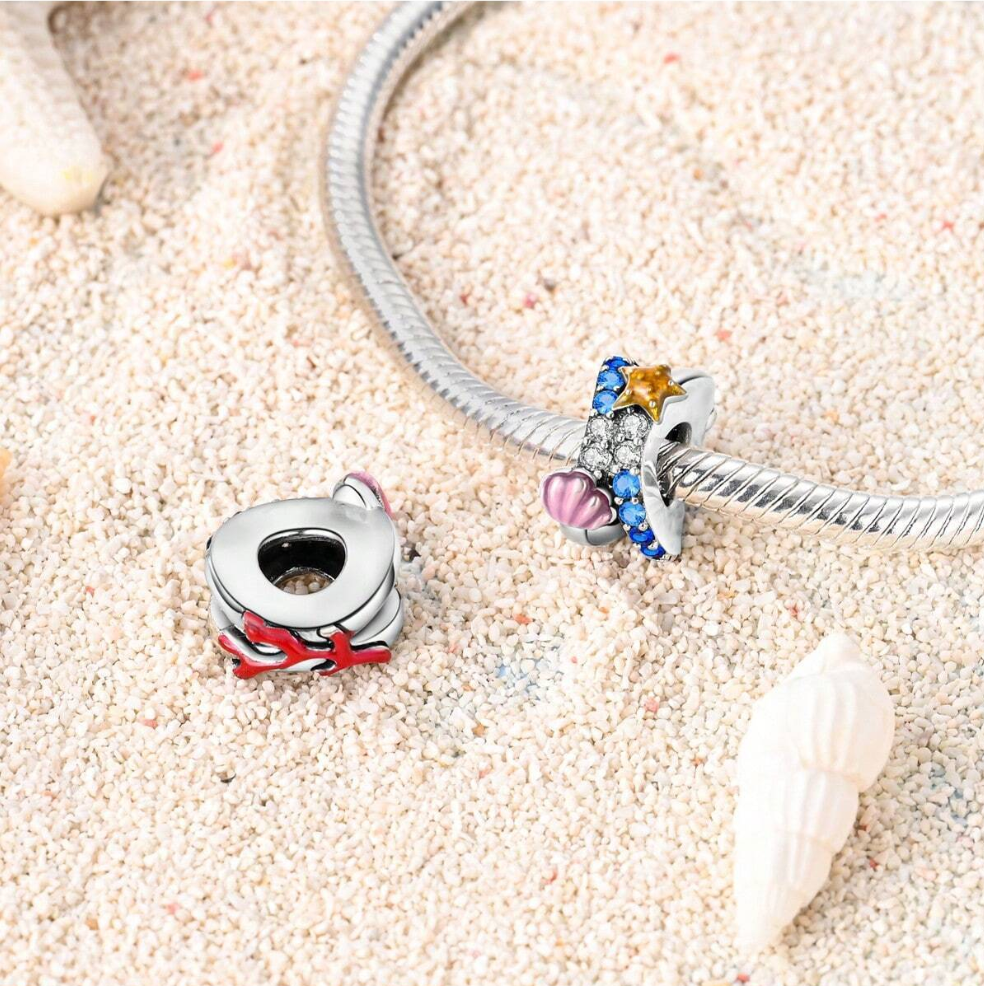 Abalorio de Concha de Mar y Estrella