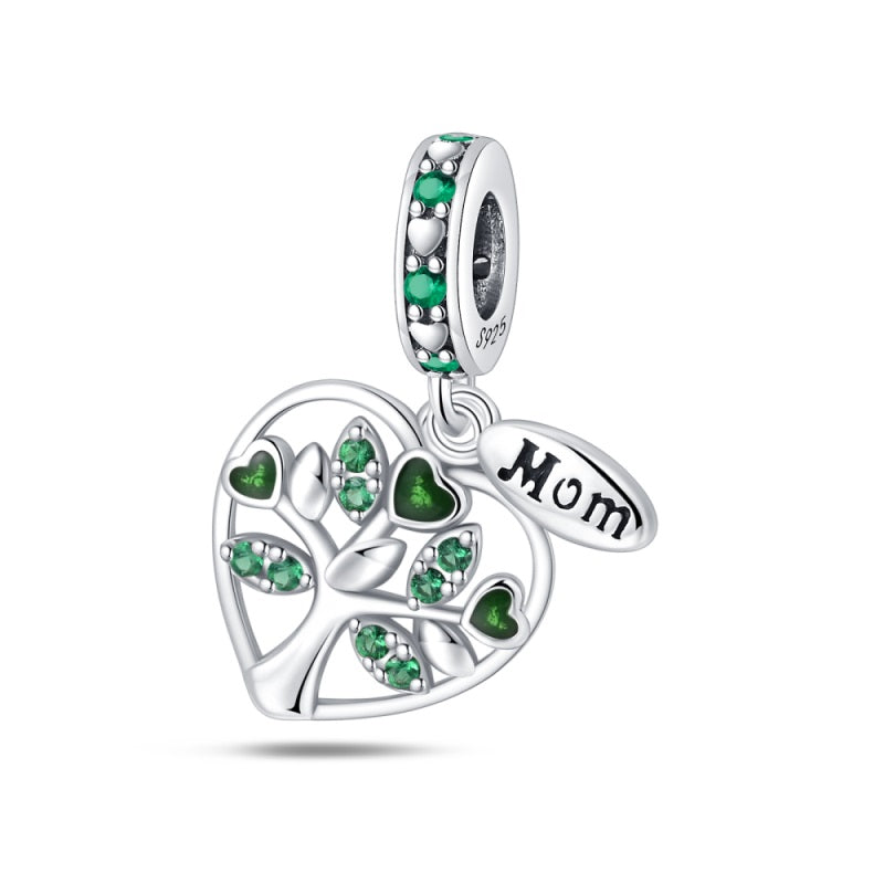 Corazón y Árbol de Corazones "Mom"