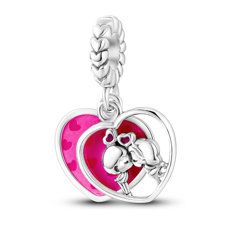 Corazon Rosa de Parejas