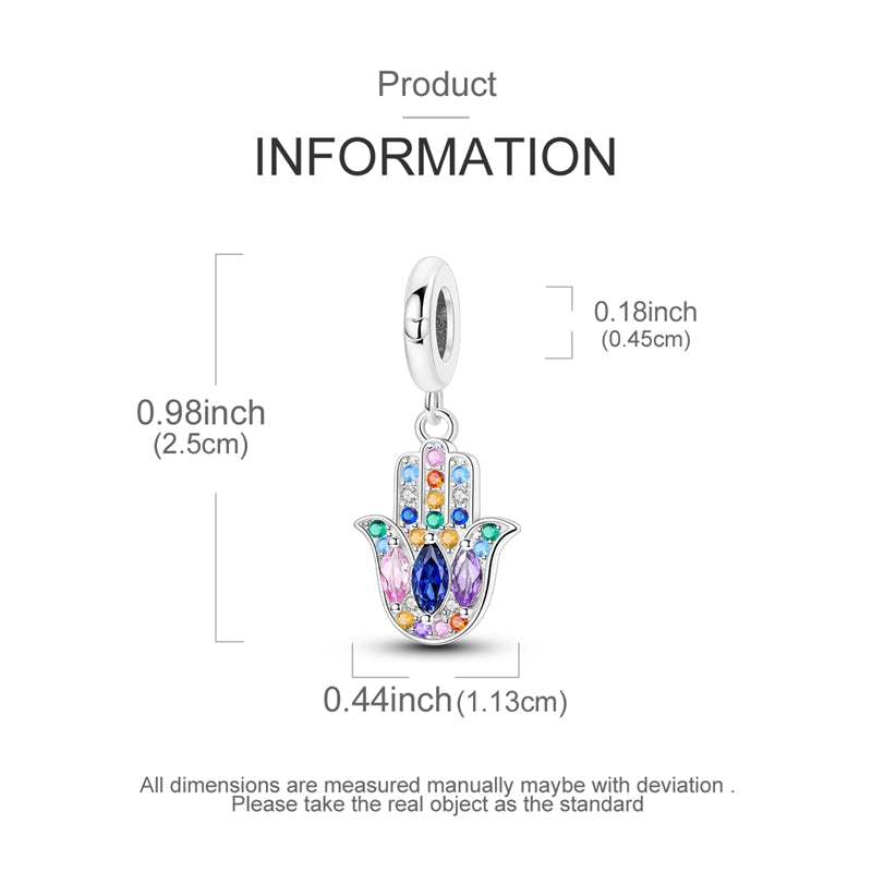 Hamsa con Zirconias