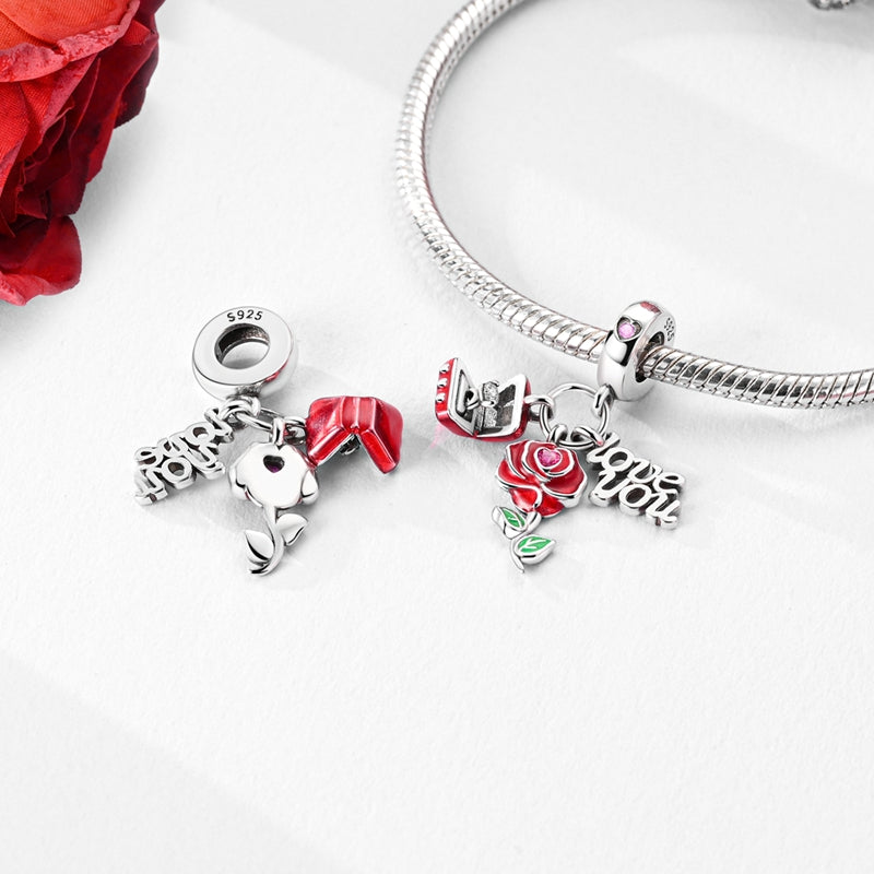Anillo, Rosa & Love You