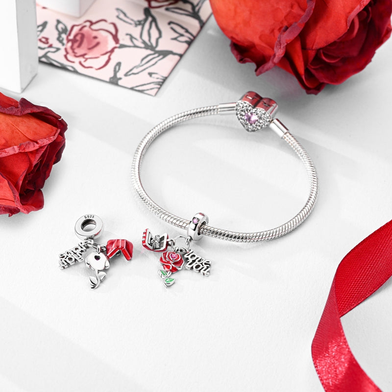 Anillo, Rosa & Love You