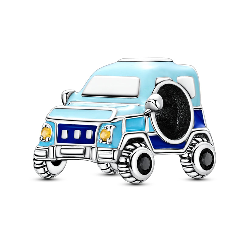 Auto azul