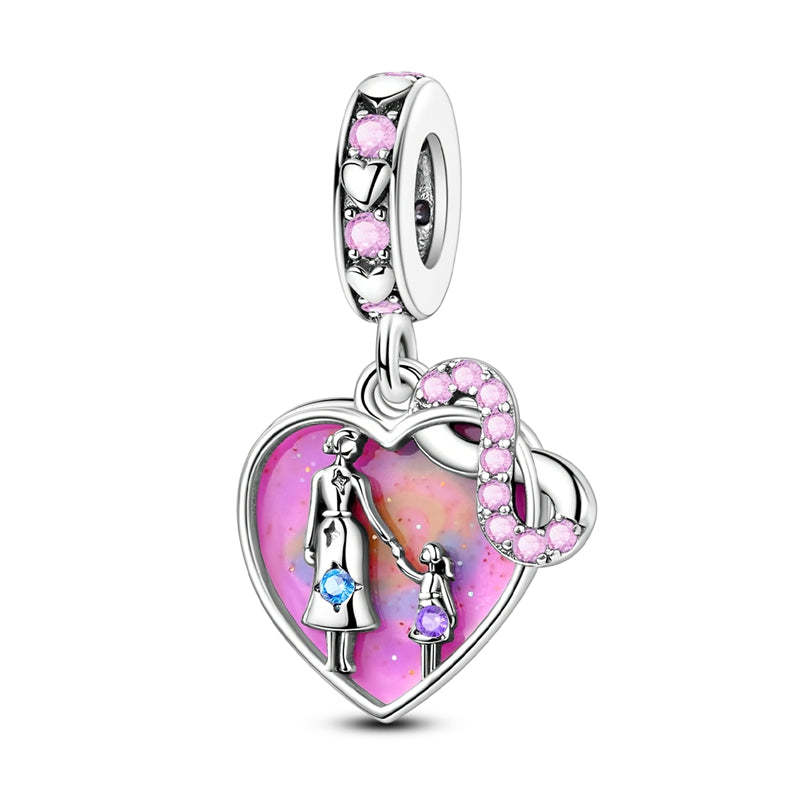 Corazon Rosa Madre E hija