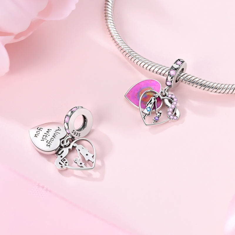 Corazon Rosa Madre E hija