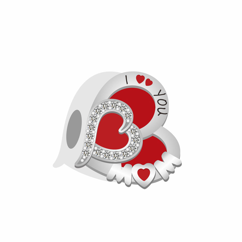 Corazon "I Love You Mom"