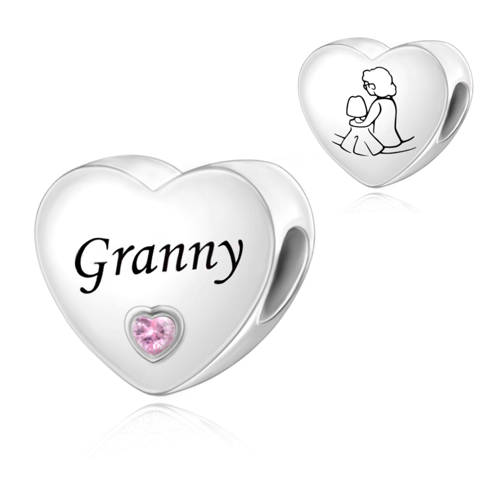 Corazón Plateado "Granny"