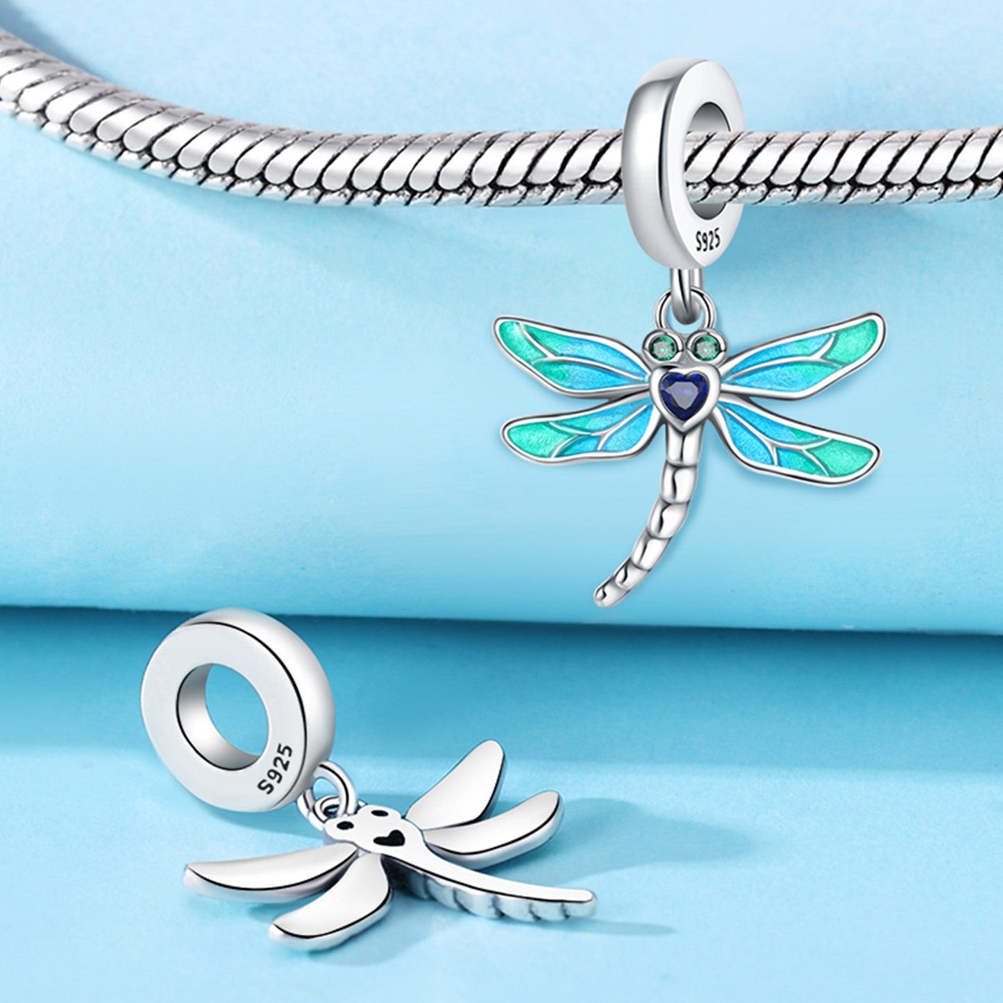 Libelula Azul Turquesa