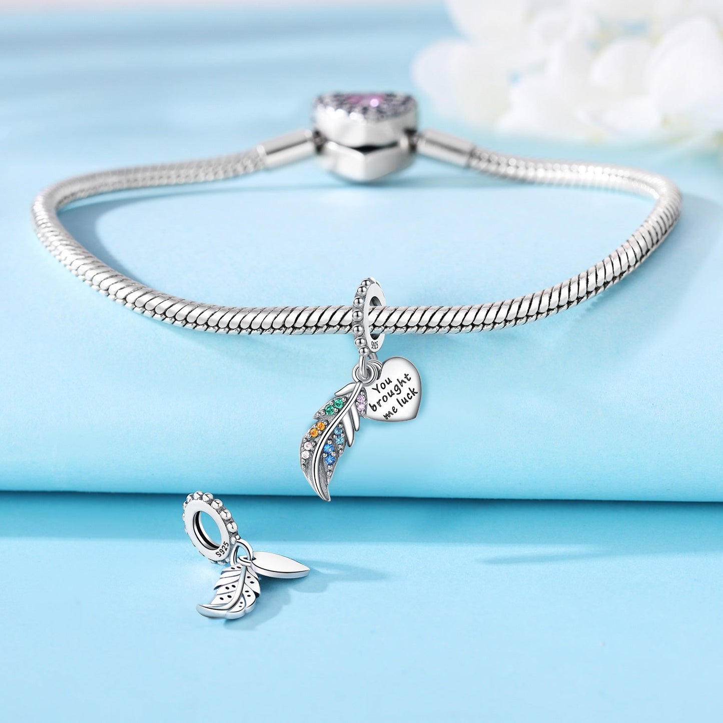 Pluma Diamantada "You Brought Me Luck"