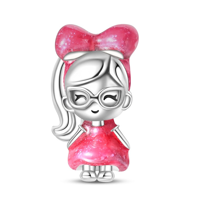 Muñeca Rosa con Moño