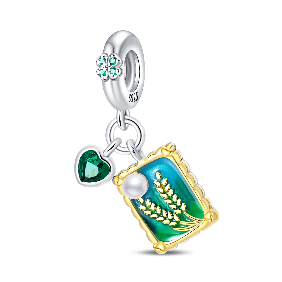 Corazón Verde y Pintura
