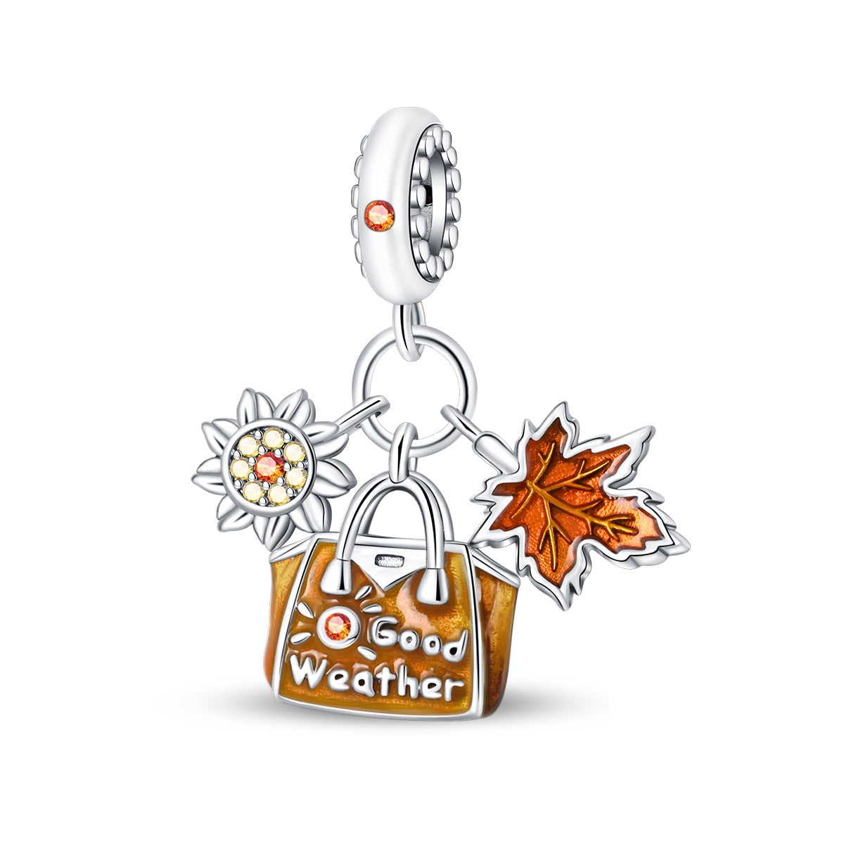 Bolso y Hoja del Otoño "Good Weather"